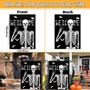 Halloween Skeleton Garden Flag 12x18 Inch Double-Sided For Outdoor Yard Decor