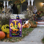 Double Sided Witch Theme Halloween Garden Flag For Outdoor DéCor