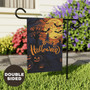 Spooky Pumpkin Halloween Garden Flag For Mom - Autumn Outdoor Yard Decor With Jack-O-Lanterns And Bats
