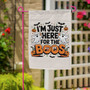 Funny Boo Pumpkin Ghost Halloween Flag For Goth Garden DéCor