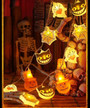 Spooky Halloween LED Lights With Black Cat And Pumpkin Theme - Indoor Outdoor DéCor