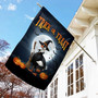 Ghoulish Trick Or Treat Flag For a Ghostly Halloween Outdoor Decoration