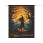 Spooky Witch Halloween Garden Flag For Yard And Porch Fall DéCor