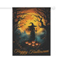 Spooky Witch Halloween Garden Flag For Yard And Porch Fall DéCor