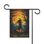 Spooky Witch Halloween Garden Flag For Yard And Porch Fall DéCor