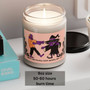 Personalized Halloween Soy Candle - Spooky Gift For Autumn Decor