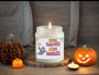 Cute Ghost Halloween Candle - Soy Wax For Fun Fall Decor