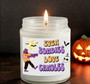 Funny Zombie Soy Candle For Halloween - Cute Fall Decor