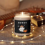 Ghost Cowboy Halloween Soy Wax Candle For Spooky Atmosphere