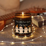 Personalized Halloween Ghost Candle - Spooky Family Soy Wax For Decor
