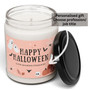 Custom Soy Wax Halloween Candle - Spooky Season Gift For Autumn Decor
