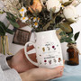 Custom Birth Ceramic Flower Vase for Mom or Grandma – Personalized Mother's Day or Garden Gift