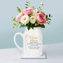 Personalized Birth Month Ceramic Flowers Vase For Mom Nana - Thoughtful Floral Gift For Mother's Day