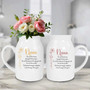 Personalized Birth Month Ceramic Flowers Vase For Mom Nana - Thoughtful Floral Gift For Mother's Day