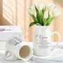 Personalized Birth Month Ceramic Flowers Vase For Mom Nana - Thoughtful Floral Gift For Mother's Day