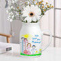 Thoughtful Custom Kids Drawing Ceramic Flower Vase For Mom Or Grandma - Perfect Mother's Day Gift