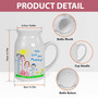 Thoughtful Custom Kids Drawing Ceramic Flower Vase For Mom Or Grandma - Perfect Mother's Day Gift