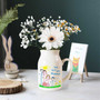 Thoughtful Custom Kids Drawing Ceramic Flower Vase For Mom Or Grandma - Perfect Mother's Day Gift