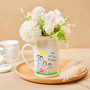 Thoughtful Custom Kids Drawing Ceramic Flower Vase For Mom Or Grandma - Perfect Mother's Day Gift