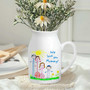 Thoughtful Custom Kids Drawing Ceramic Flower Vase For Mom Or Grandma - Perfect Mother's Day Gift