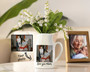 Custom Mother’s Day Photo Ceramic Flower Vase – Personalized Baby Photo Gift for Mom, Grandma, Nana, or Mimi
