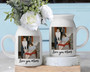 Custom Mother’s Day Photo Ceramic Flower Vase – Personalized Baby Photo Gift for Mom, Grandma, Nana, or Mimi