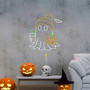 Cute Ghost Neon Sign – Funny Spooky LED Light for Women’s Halloween & Fall Gifts
