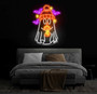 Halloween Ghost Coffee Neon Sign - Spooky Wall Art For Fall Coffee Lovers