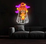 Halloween Ghost Coffee Neon Sign - Spooky Wall Art For Fall Coffee Lovers