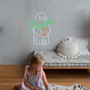 Halloween Ghost Plant Neon Sign For Plant Lovers - Cute Wall Hanging For Mom's Indoor DéCor