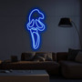 Scream Ghostface Neon Sign – Spooky LED Halloween Wall Decor for Horror Fans
