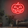 Halloween Pumpkin Neon Sign – Spooky Party LED Decor for Home or Events