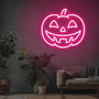 Halloween Pumpkin Neon Sign – Spooky Party LED Decor for Home or Events