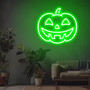 Halloween Pumpkin Neon Sign – Spooky Party LED Decor for Home or Events