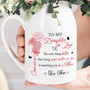 Heartfelt Personalized Mother-Daughter Ceramic Flower Vase For New Moms Mothers Day Decor