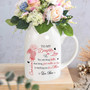 Heartfelt Personalized Mother-Daughter Ceramic Flower Vase For New Moms Mothers Day Decor