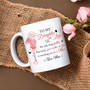 Heartfelt Personalized Mother-Daughter Ceramic Flower Vase For New Moms Mothers Day Decor