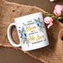 Memorial Ceramic Flower Vase - Loss Of Mom Gift For Mother's Day | Flower Blooms Symbolize Life & Love | Sympathy Gift