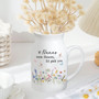 Thoughtful Personalized Ceramic Flower Vase Gift For Grandma & Nana - Mother's Day & Birthday Custom Decor