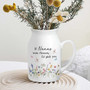 Thoughtful Personalized Ceramic Flower Vase Gift For Grandma & Nana - Mother's Day & Birthday Custom Decor