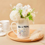 Inspirational Mother's Day Ceramic Flower Vase For Mom's Birthday Or Christian Grandma