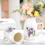 Touching Birth Ceramic Flower Vase For Mom - Custom Mother's Day & Birthday Gift From Daughter