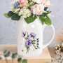 Touching Birth Ceramic Flower Vase For Mom - Custom Mother's Day & Birthday Gift From Daughter