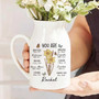Custom Birth Flower Ceramic Vase With Bible Verse For Christian Inspirational DéCor