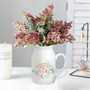 Thoughtful Personalized Drawing Ceramic Flower Vase For Mom - Mother's Day Gift From Kids With Custom Designs
