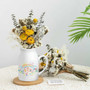 Thoughtful Personalized Drawing Ceramic Flower Vase For Mom - Mother's Day Gift From Kids With Custom Designs