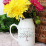 Thoughtful Personalized Family Tree Ceramic Flower Vase For Mom's Special Day