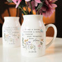 Thoughtful Mother's Day Ceramic Flower Vase For Bride's Mom - Wedding Favor Gift