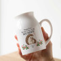 Thoughtful Nana Ceramic Flower Vase - Personalized For First Mother's Day Gift From Kids To Great Grandma
