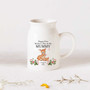 Thoughtful Nana Ceramic Flower Vase - Personalized For First Mother's Day Gift From Kids To Great Grandma